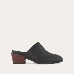 NEW YALEET women's dedicate slip on mule in black
